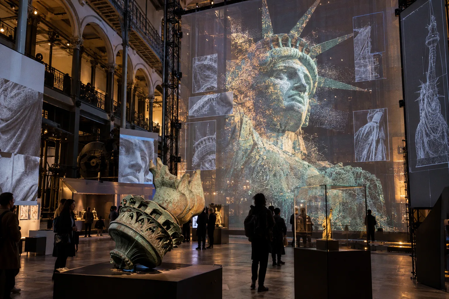 Lady Liberté : l'immersion 3D sans casque au Musée des Arts et Métiers