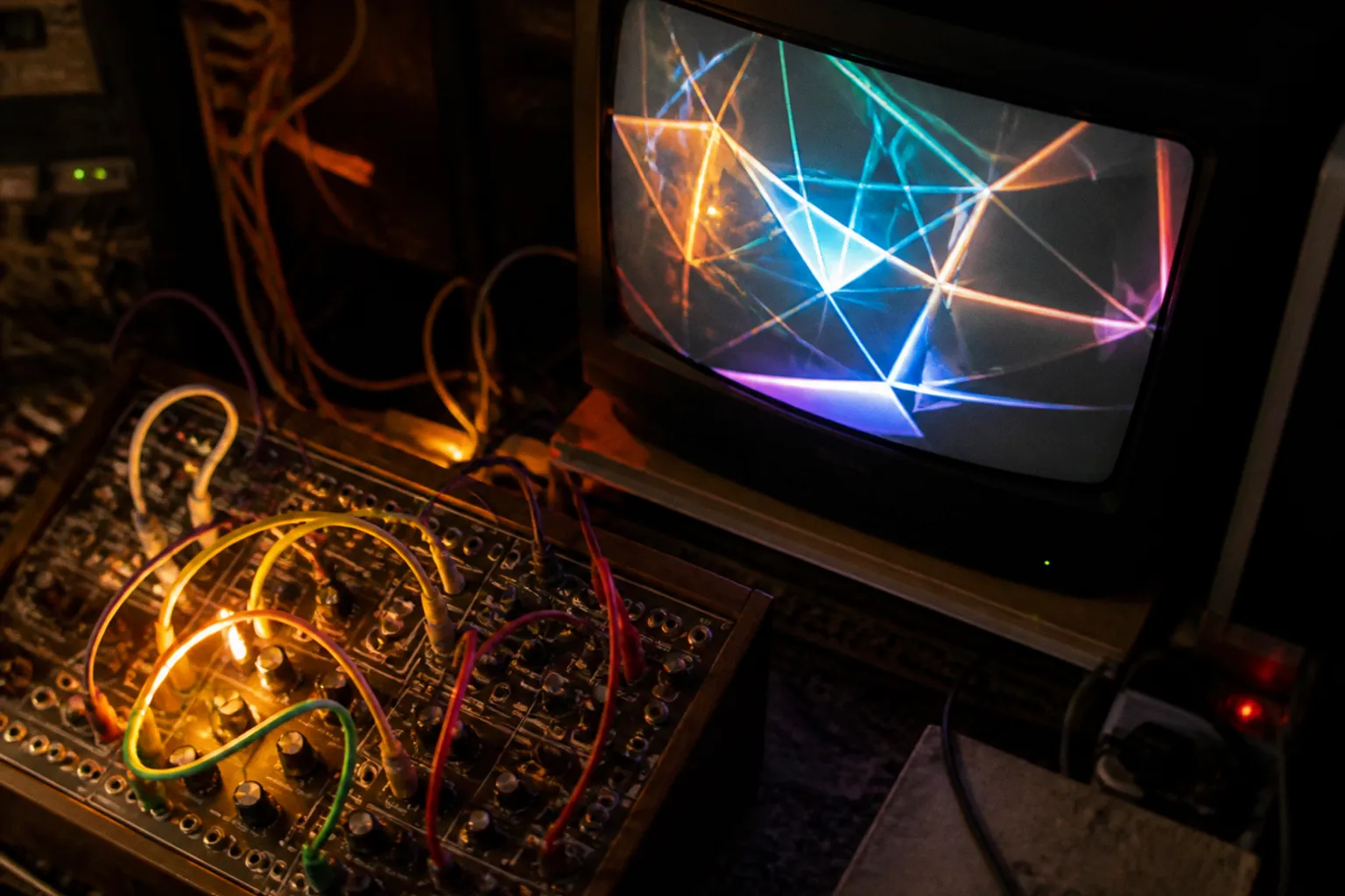 Live coding avec Hydra : la performance visuelle de Lucas