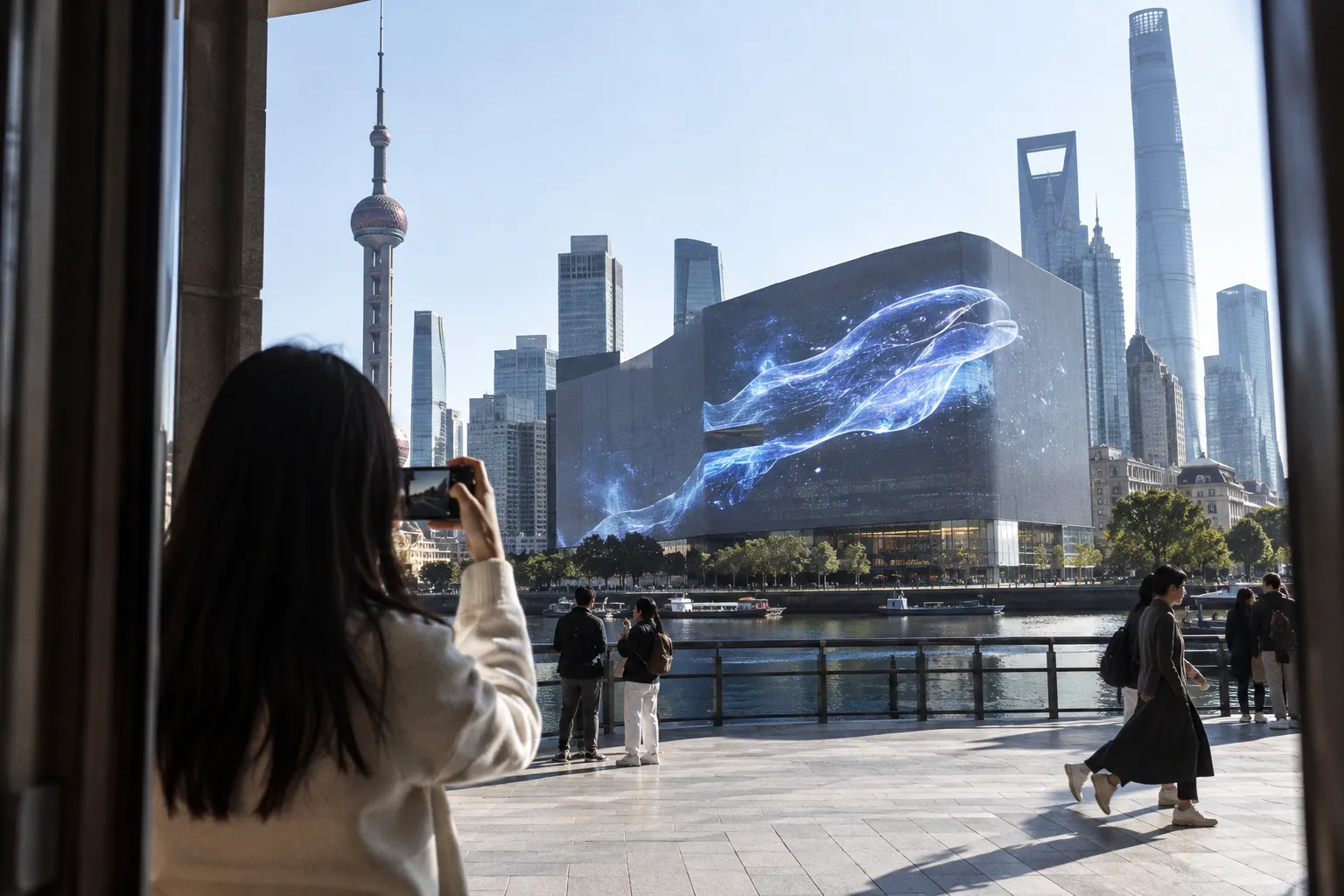 MM·ARTech+ : quand les artistes numériques réinventent l'architecture urbaine de Shanghai