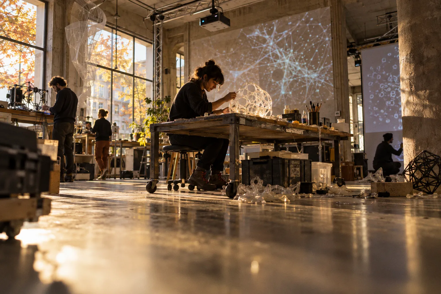 Mouvement brownien : quand le chaos devient une signature visuelle