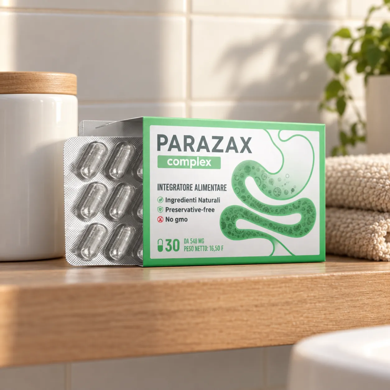 Parazax Complex — le produit au quotidien