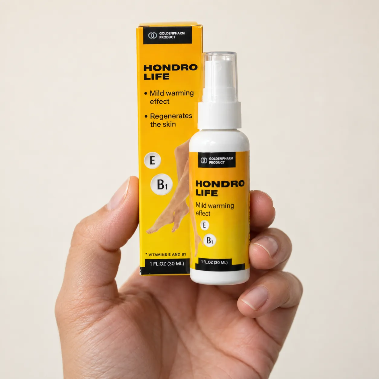 Hondrolife — le produit en main