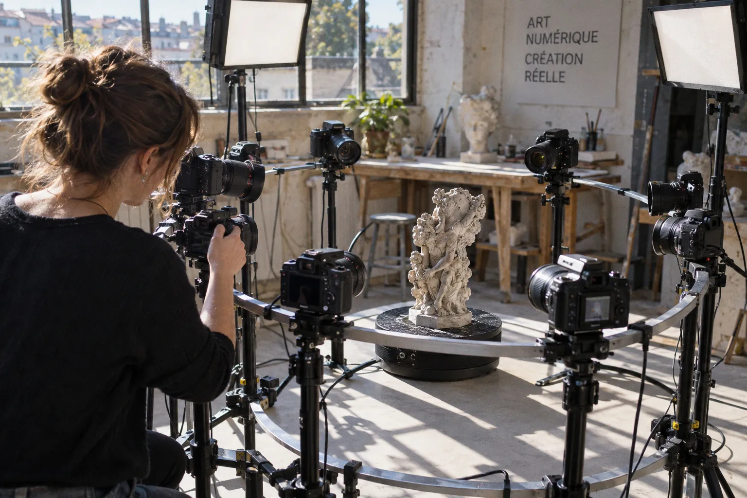 Photogrammétrie 3D : le workflow de Julie pour ses sculptures