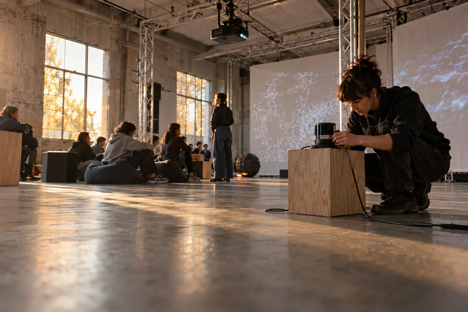 Scénographie interactive : les défis invisibles du flux