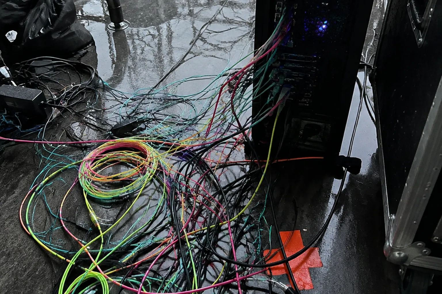 TouchDesigner en régie : l'installation de Clara